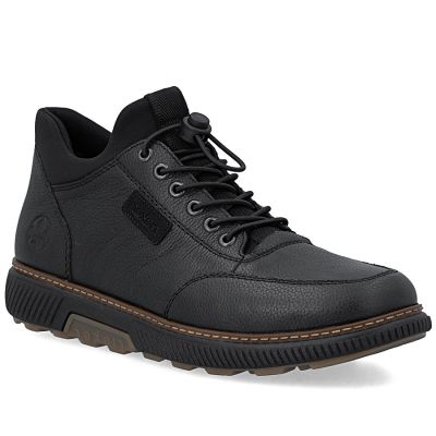 Rieker Stivali leather ankle, warm and comfortable, Rieker