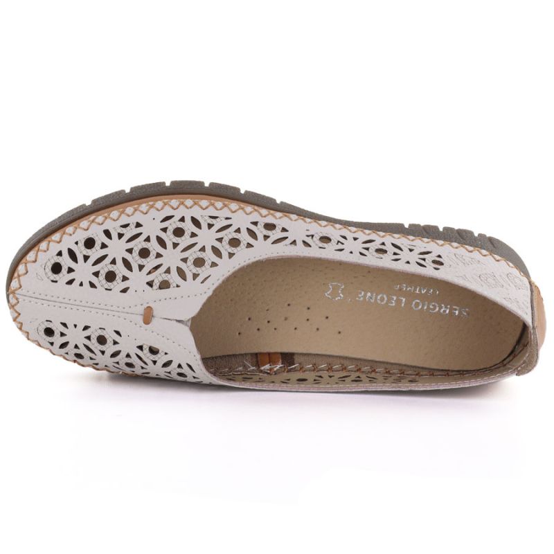 Leone Scarpe leather openwork