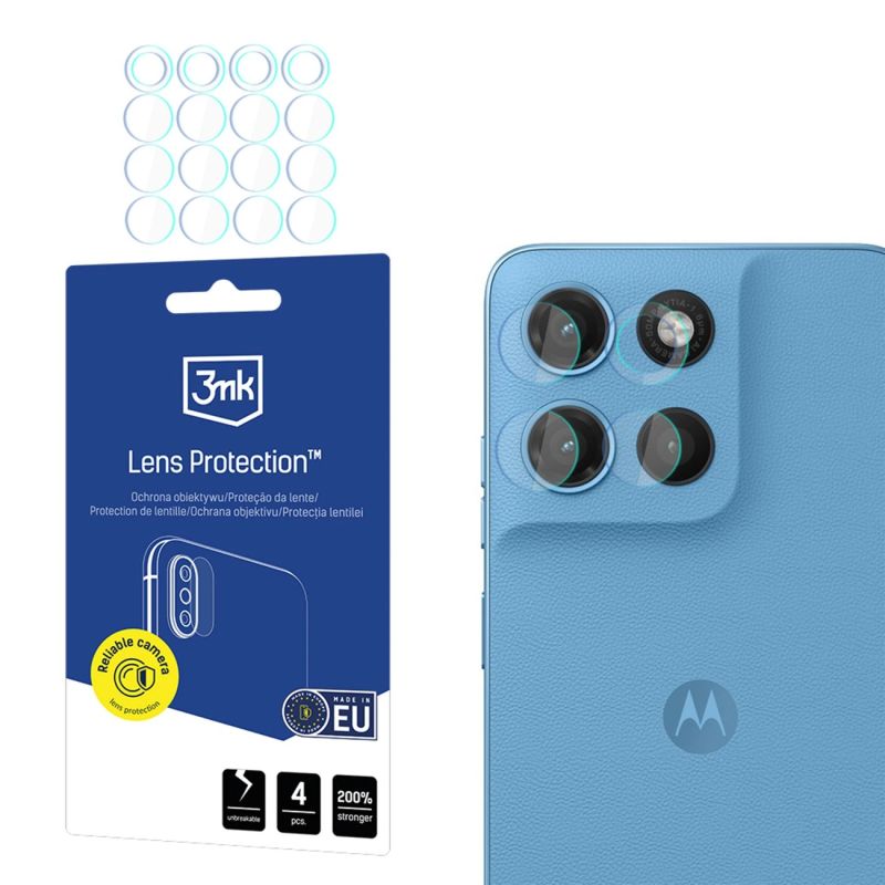 3mk Lens Protection Hybrid Camera Lens Glass for Motorola Moto G17 / G17 Power