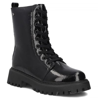 Filippo Stivali patent leather ankle, Filippo