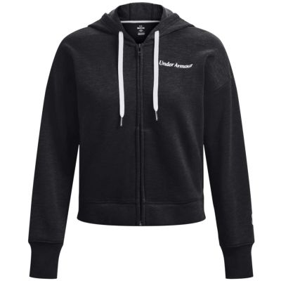 Under Armour Felpa con cappuccio Under Armor Essential Fleece Script FZ