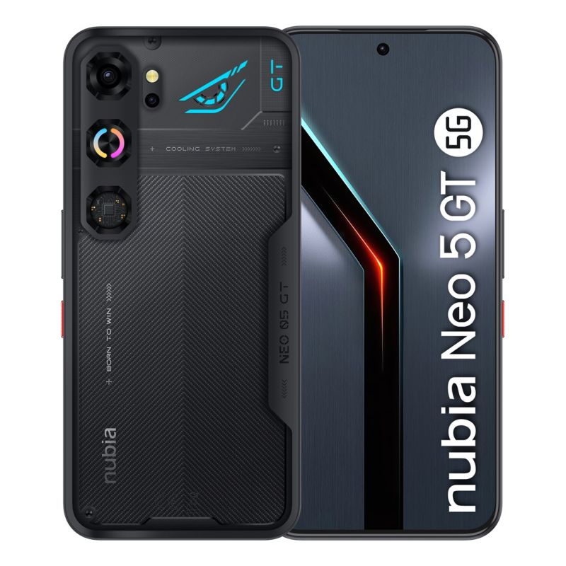 ZTE Nubia NBNEO5GTGBLK Smartphone 17.3 cm (6.8") Hybrid Dual SIM Android 16.0 5G USB Type-C 12 GB 256 GB 6210 mAh Black