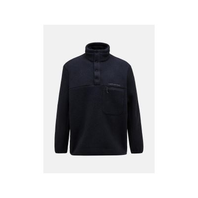Peak Performance Felpa Fleece Snap T-Neck