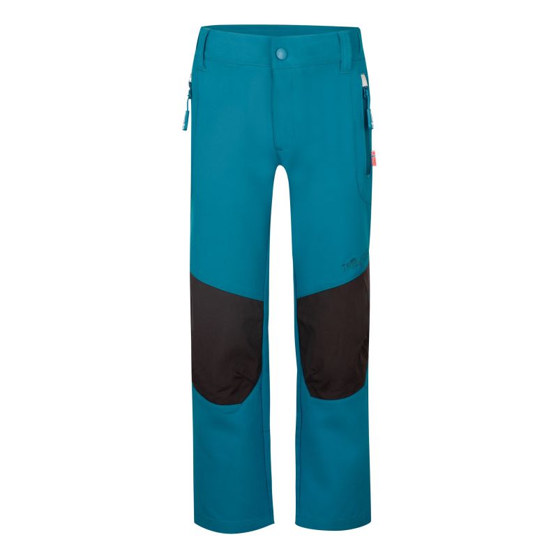 Trollkids Lysefjord Softshell Trousers for Children for Walking and Trekking