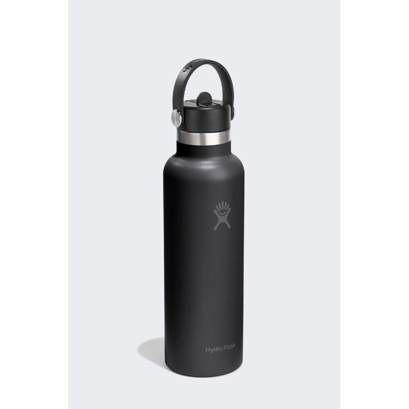 Hydro Flask 21 Oz Standard Flex Straw Cap (621 ml) - Black