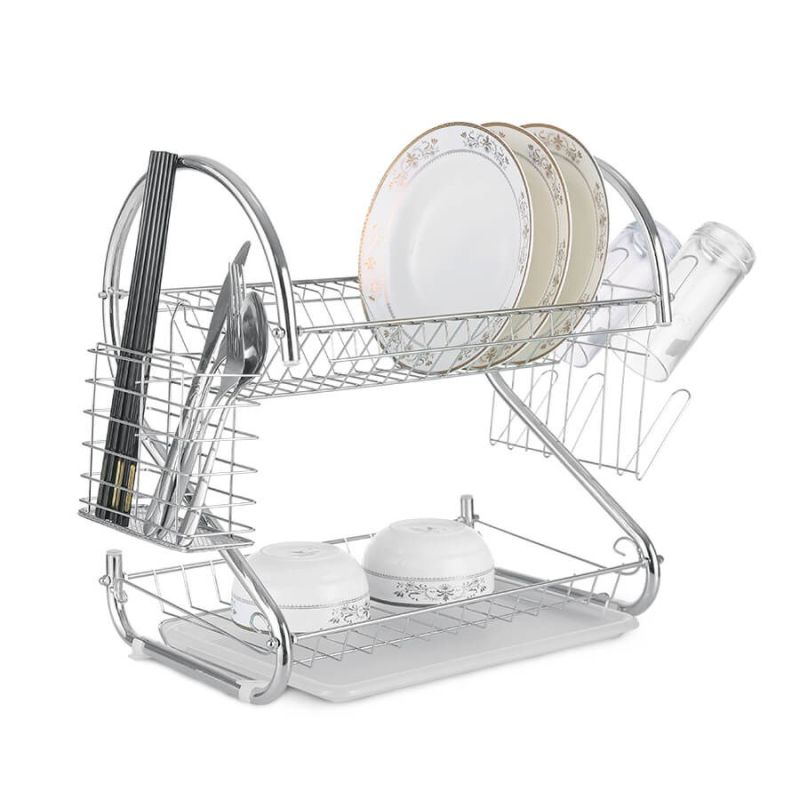 53 cm Dish Drainer MR-1025-53 SILVER MAESTRO