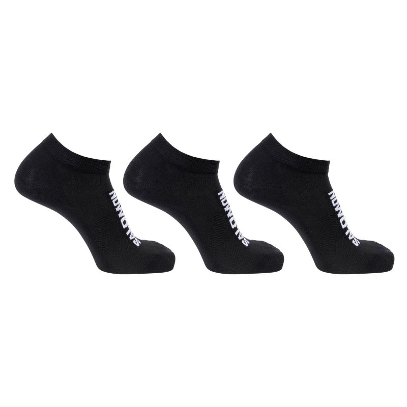 SALOMON EVERYDAY LITE LOW 3-PACK BLACK/BLACK/BLACK LC2912000