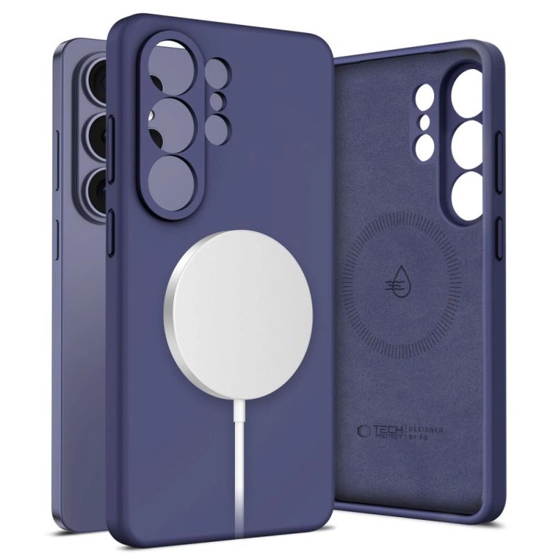 Tech-Protect Silicone MagSafe Case for Samsung Galaxy S26 Ultra - Purple