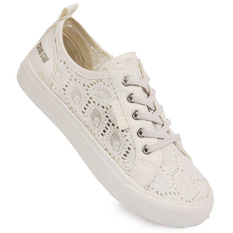 Lace Big Star Jr. JJ374012 white sneakers