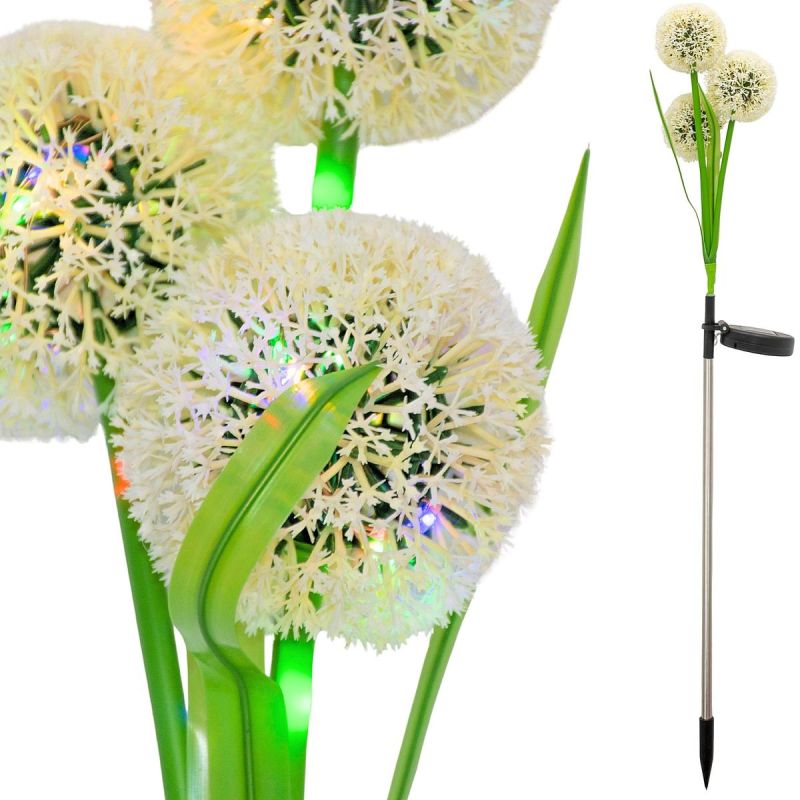 SOLAR LAMP DANDELION 48 LED 78CM