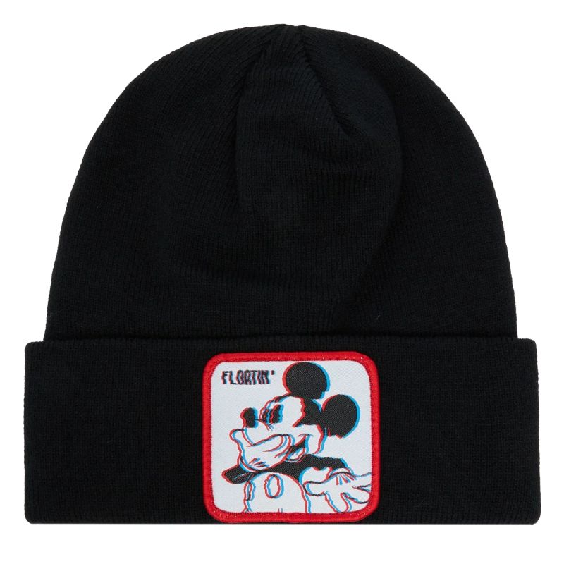 Capslab Disney Mickey Hat CL-DIS-1-BON-FLO1 Black One Size
