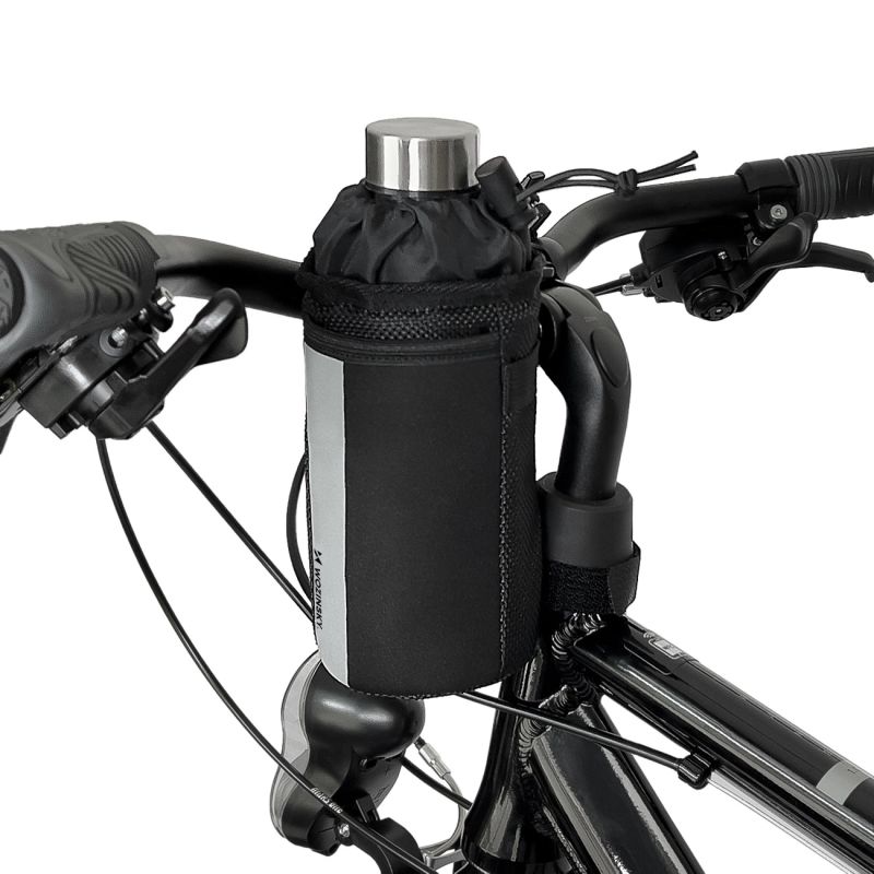 Wozinsky Thermal Bottle Bag for Bike or Scooter 1L Black (WBB29BK)