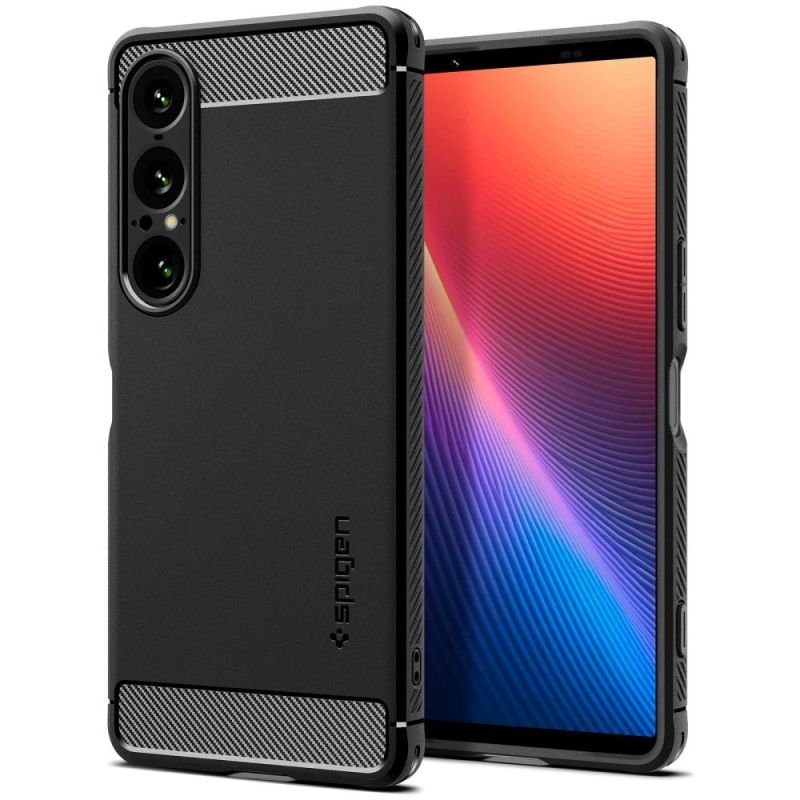 Spigen Rugged Armor Case for Sony Xperia 1 VII - Matte Black