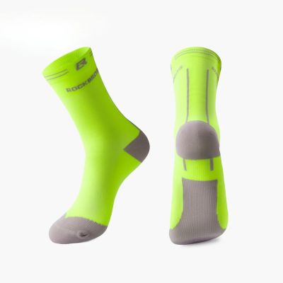 Rockbros Calze sports fluor-gray