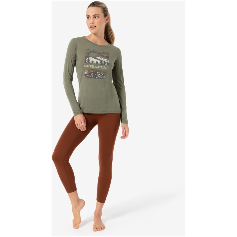 Super.natural Camicia Long-Sleeve SUPER.NATURAL Great Bear River LS