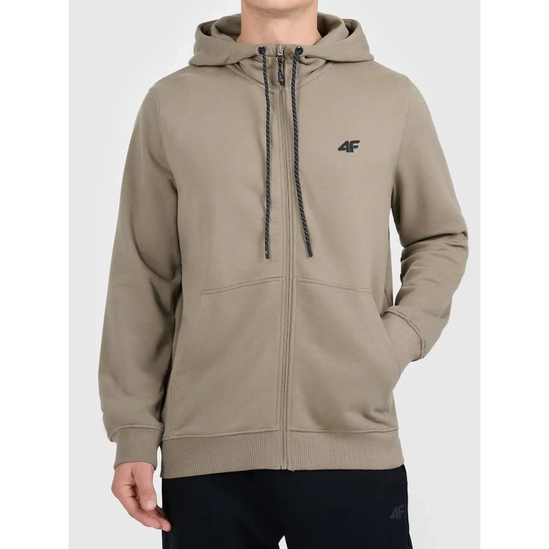 Men's zip-up hoodie 4F 4FWAW26TSWSM2737-82S