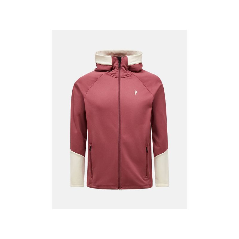 Peak Performance Felpa con cappuccio Rider Essentials Midlayer Zip