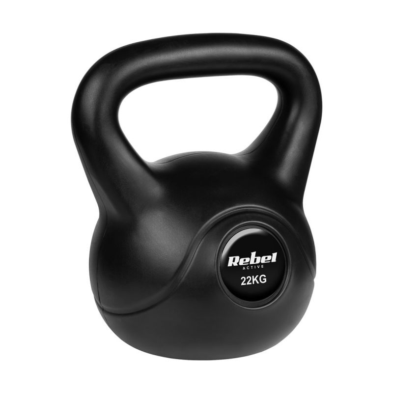 22 kg Bitumen Kettlebell REBEL ACTIVE