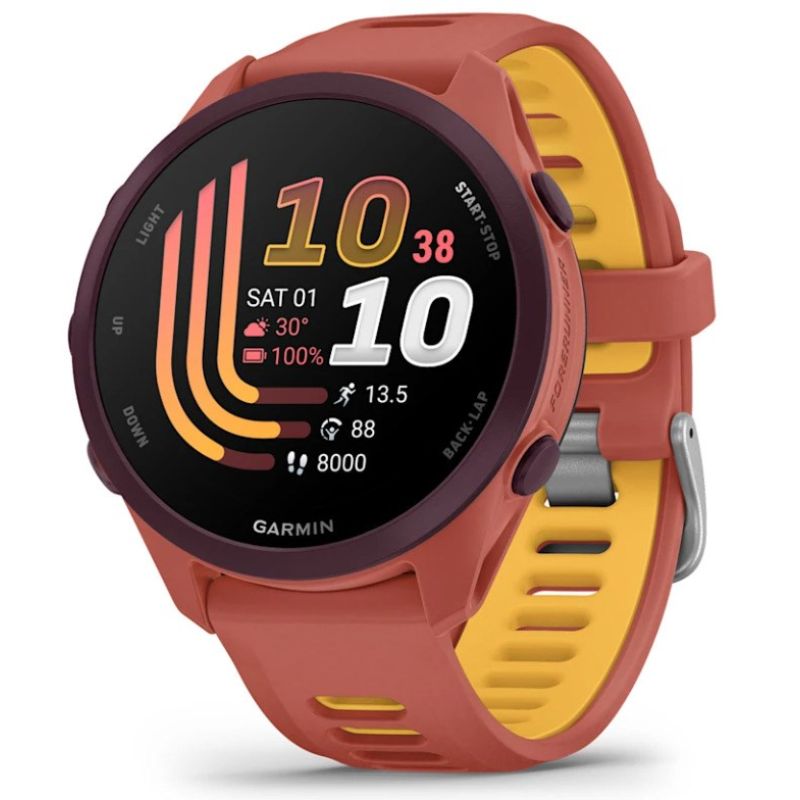Garmin Forerunner 170 42.6 mm Music Red Pink Mango Watch