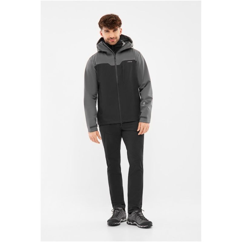 Viking Ravelo 3-in-1 Jacket – black/grey, size: M