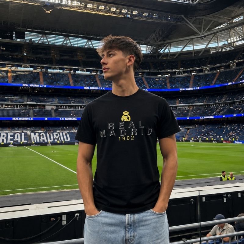 Real Madryt Maglietta Real Madrid cotton