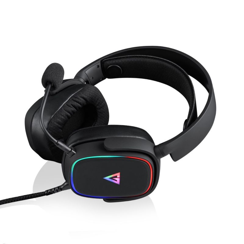 MODECOM VOLCANO MC-899 PROMETHEUS Black Over-Ear Headset with Microphone