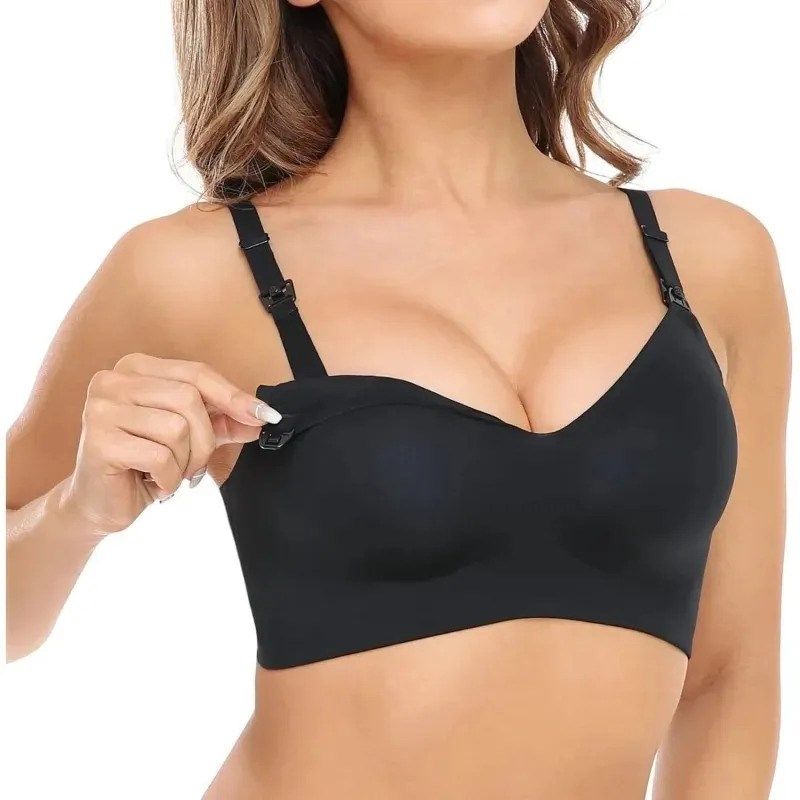 Momcozy Maternity and Nursing Bra YN21 Black 3XL