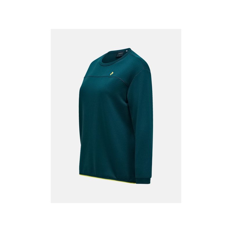 Peak Performance Felpa Trail Polartec Power Grid Crew,