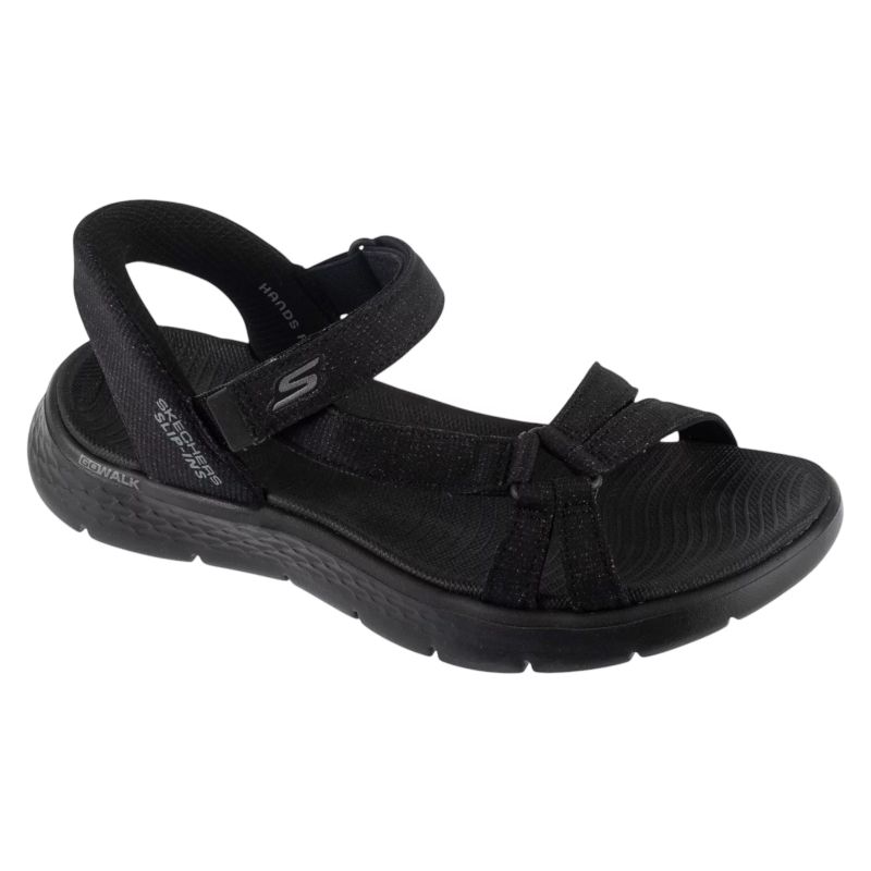 Skechers Slip-Ins: Go Walk Flex Sandal - Illuminate 141481-BBK Black Size 36