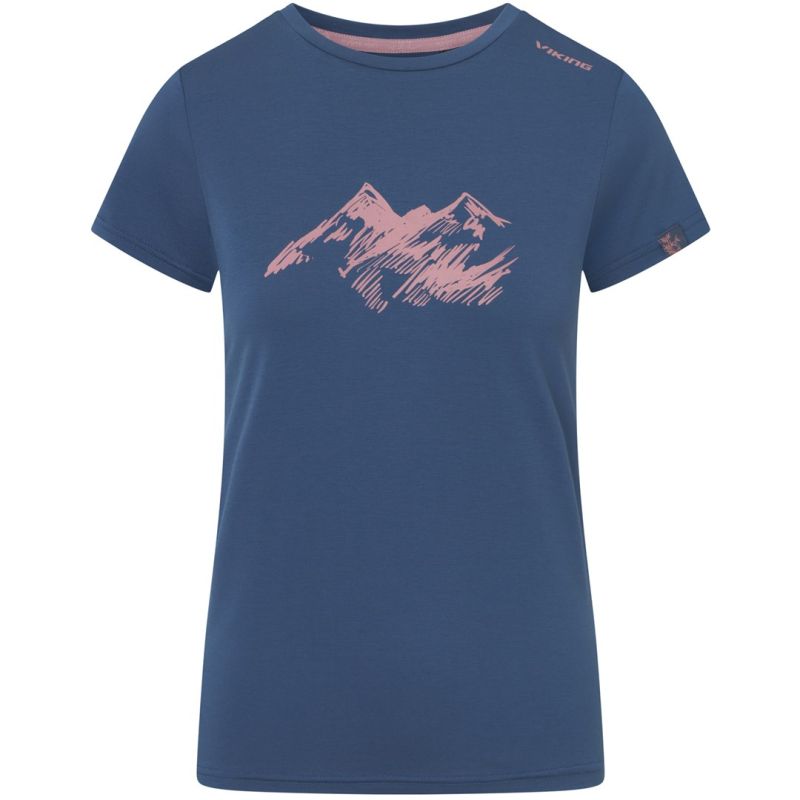 VIKING Lenta Bamboo Light Lady women's T-shirt navy blue S