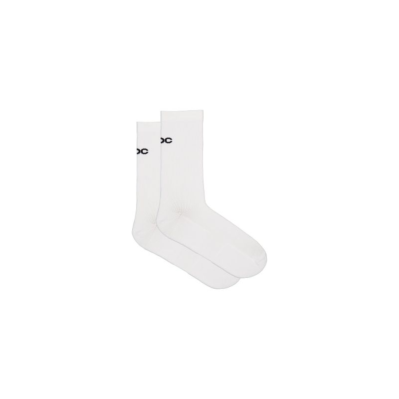 POC Motion MTB Long Socks cycling socks, white