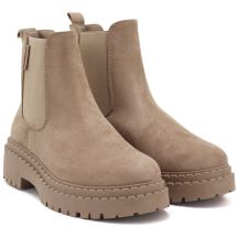 Big Star Stivali suede ankle on platform Big Star
