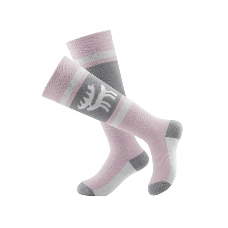 Qunature Pink Winter Thermal Socks, 32–36