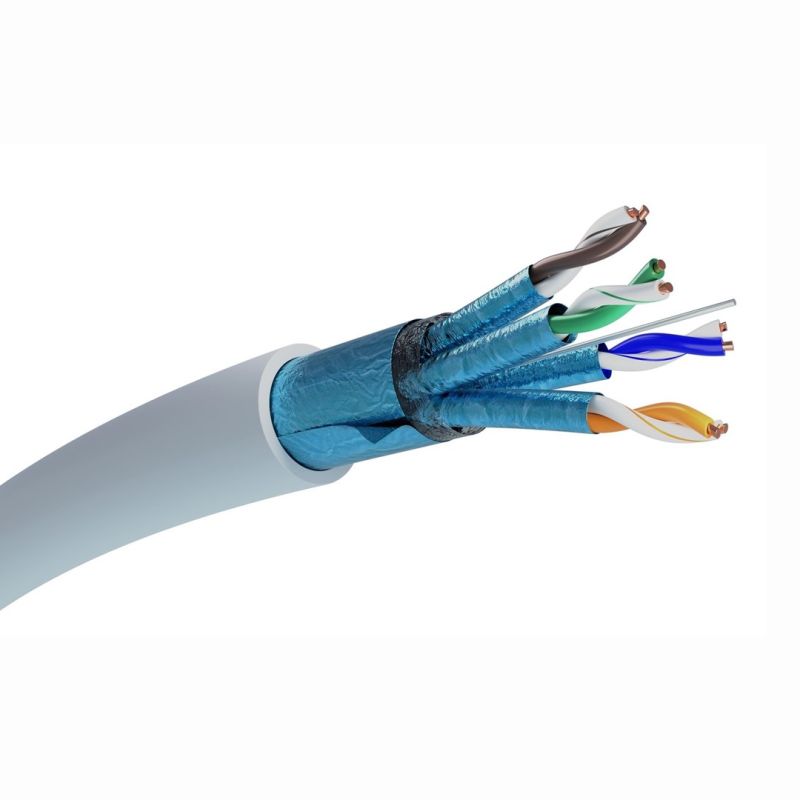 Extralink CAT6A FFTP (F/FTP) Indoor | Network Twisted-Pair Cable | 50 m