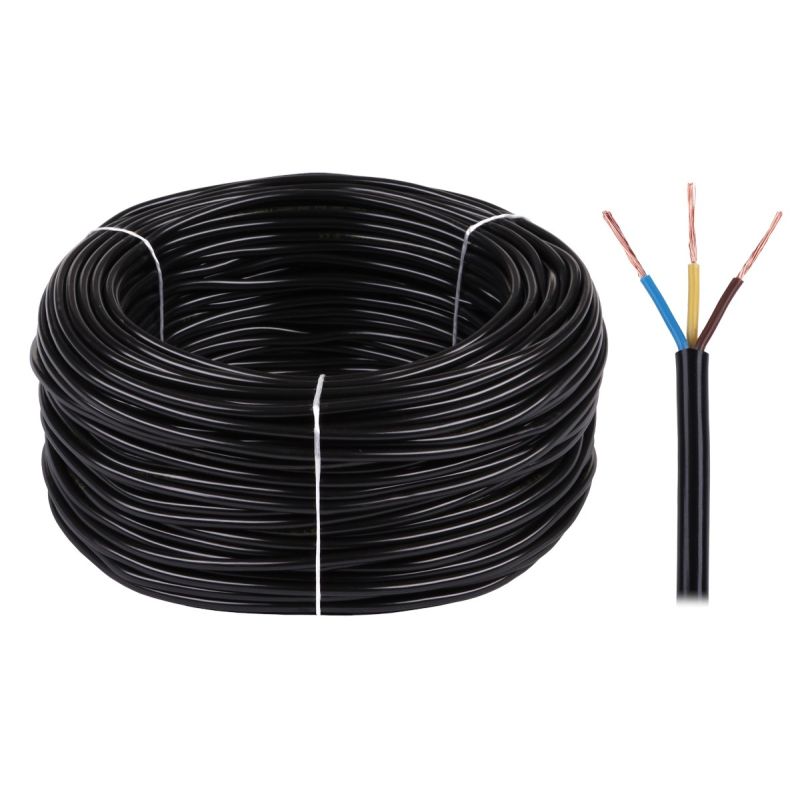 OMY 3x1 300/300V black electric cable