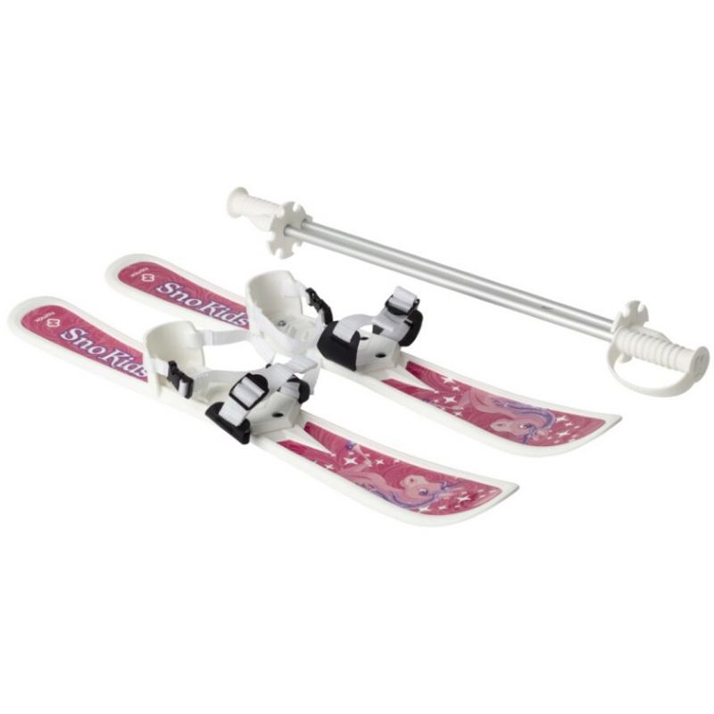 Hamax Children’s Skis with Poles, Pink HAM561002