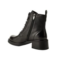 Lee Cooper Stivali ankle zipper ankle boots natural leather