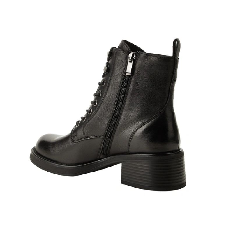 Lee Cooper Stivali ankle zipper ankle boots natural leather