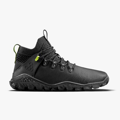 Vivobarefoot Scarpe magna forest ESC obsidian/lime minimalist hiking