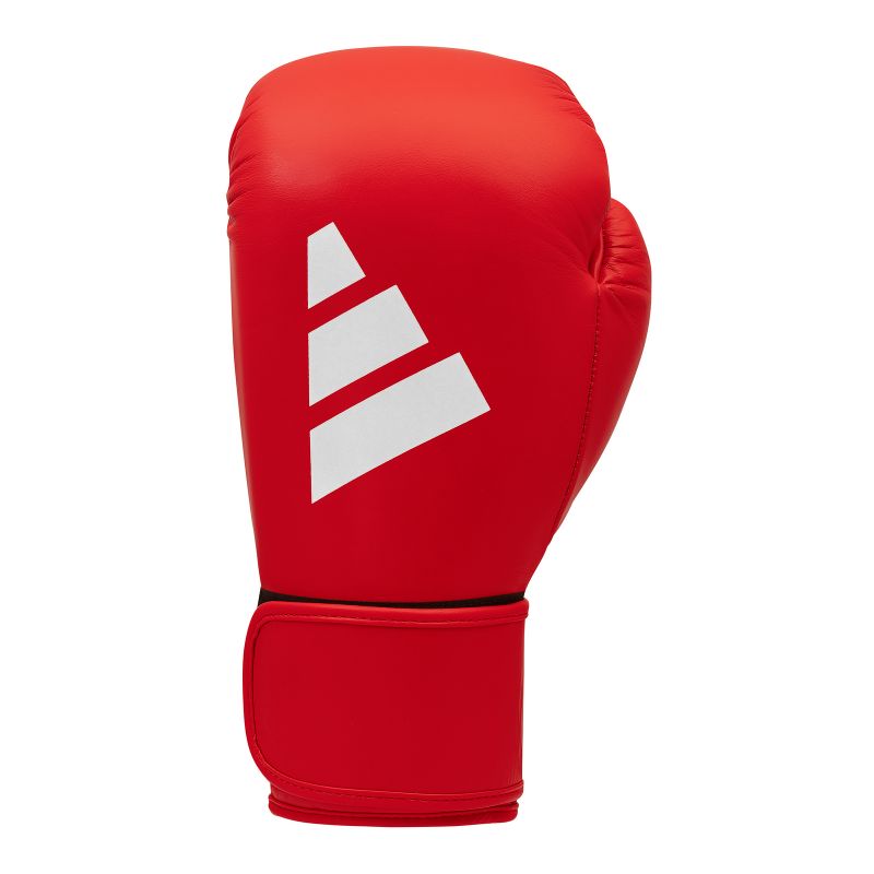 Adidas SPEED 175 leather boxing gloves red