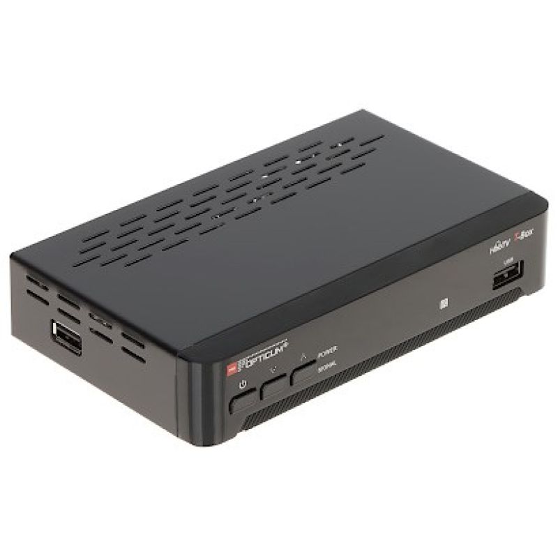 DIGITAL TUNER HD DVB-T/DVB-T2 T-BOX H.265/HEVC HbbTV OPTICUM
