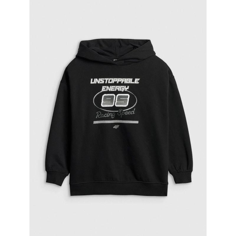 4f Felpa loose with hood