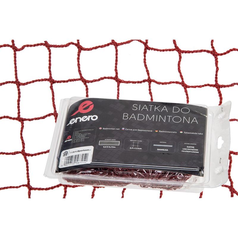 BADMINTON NET 6x0.75M ENERO