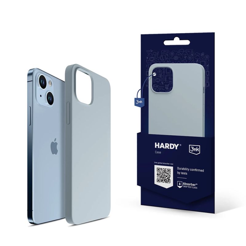 3mk Hardy Silicone MagCase for iPhone 14 Plus - Blue