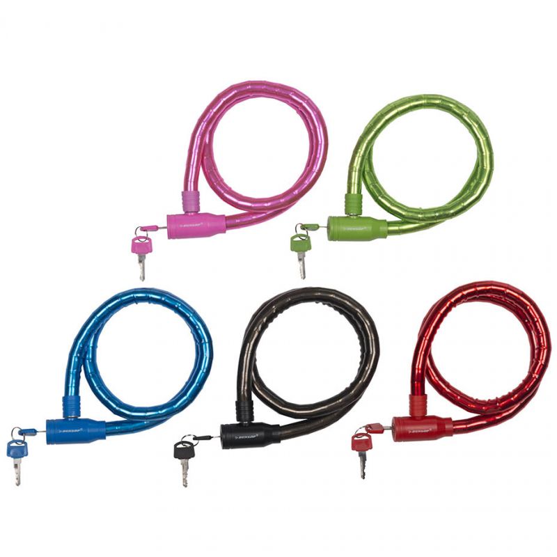 Bicycle lock Dunlop cable lock..