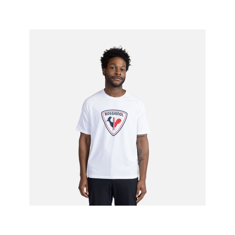 ROSSIGNOL Westweg Shield Tee Men's T-Shirt, White