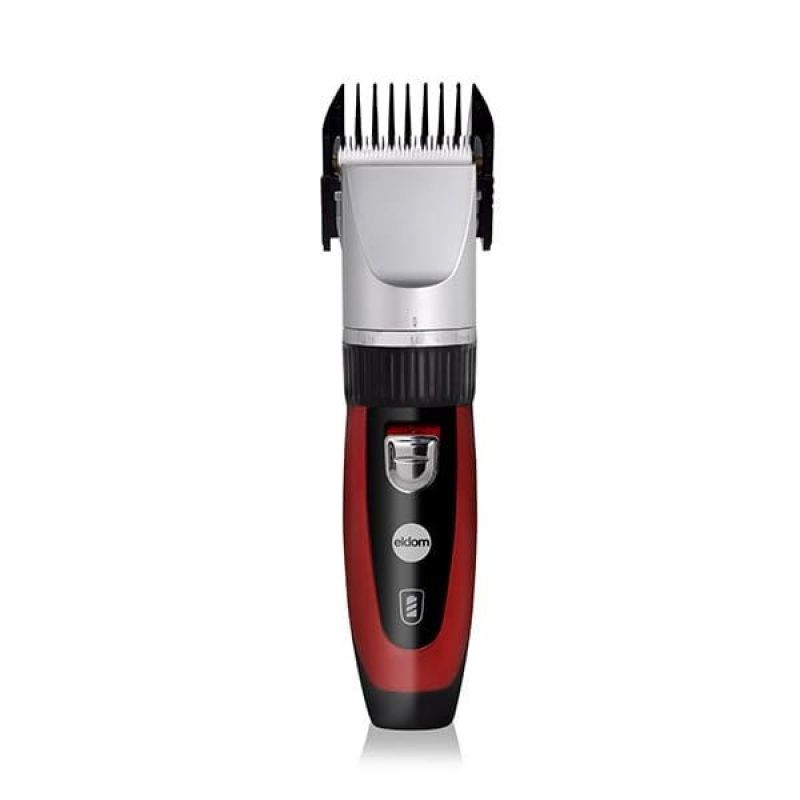 ELDOM MG10U CROPER Cordless and Mains Hair Clipper, 4 Hairdressing Attachments