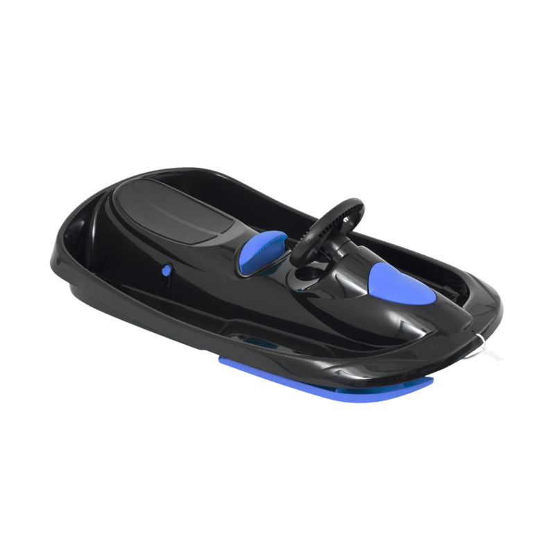 Hamax Sno Action Steering Sled, Black and Blue, 503443