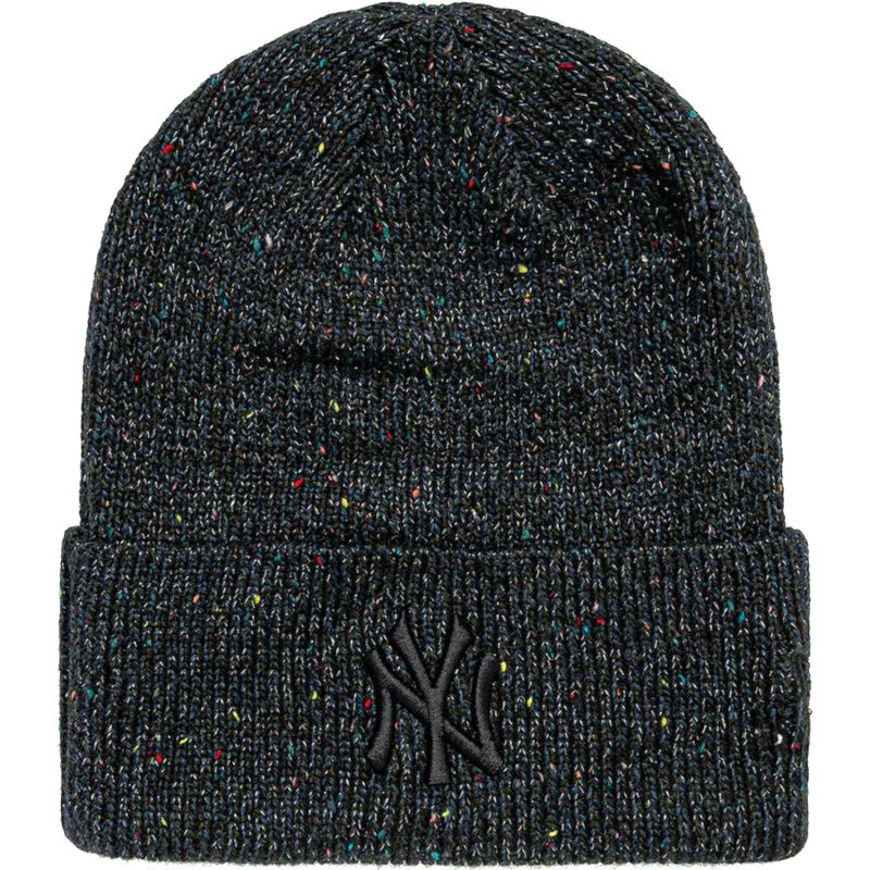 New Era Women’s Glitter Beanie New York Yankees Hat 60691294 Black One Size