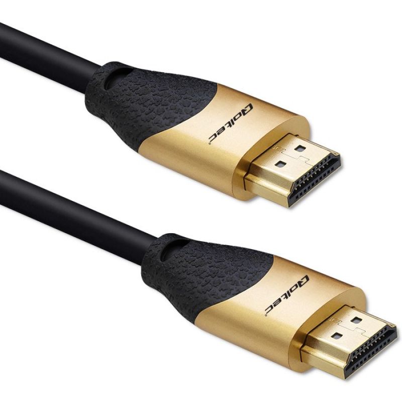 QOLTEC HDMI CABLE V2.1 ULTRA HIGH SPEED 8K | 60HZ | 28AWG | GOLD | 3M